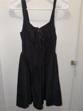 Black Eyelet Sundress